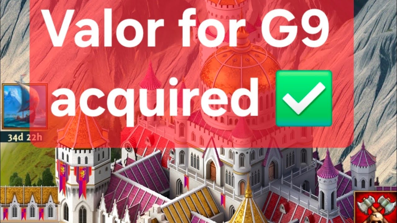 Total Battle - Finally Valor for G9 is ✅👍😀