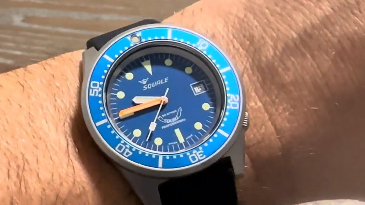 Squale 1521 Review! The Original Dive Watch Company