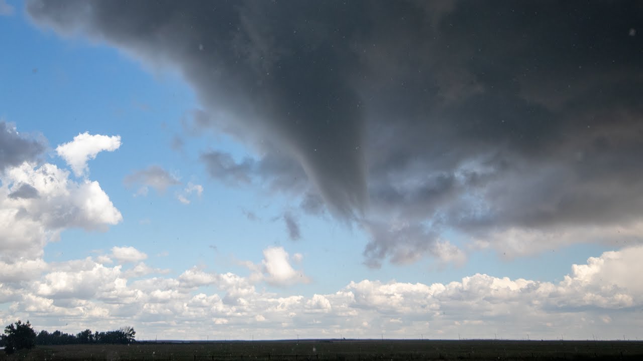 Tornado OUTBREAK in Alberta