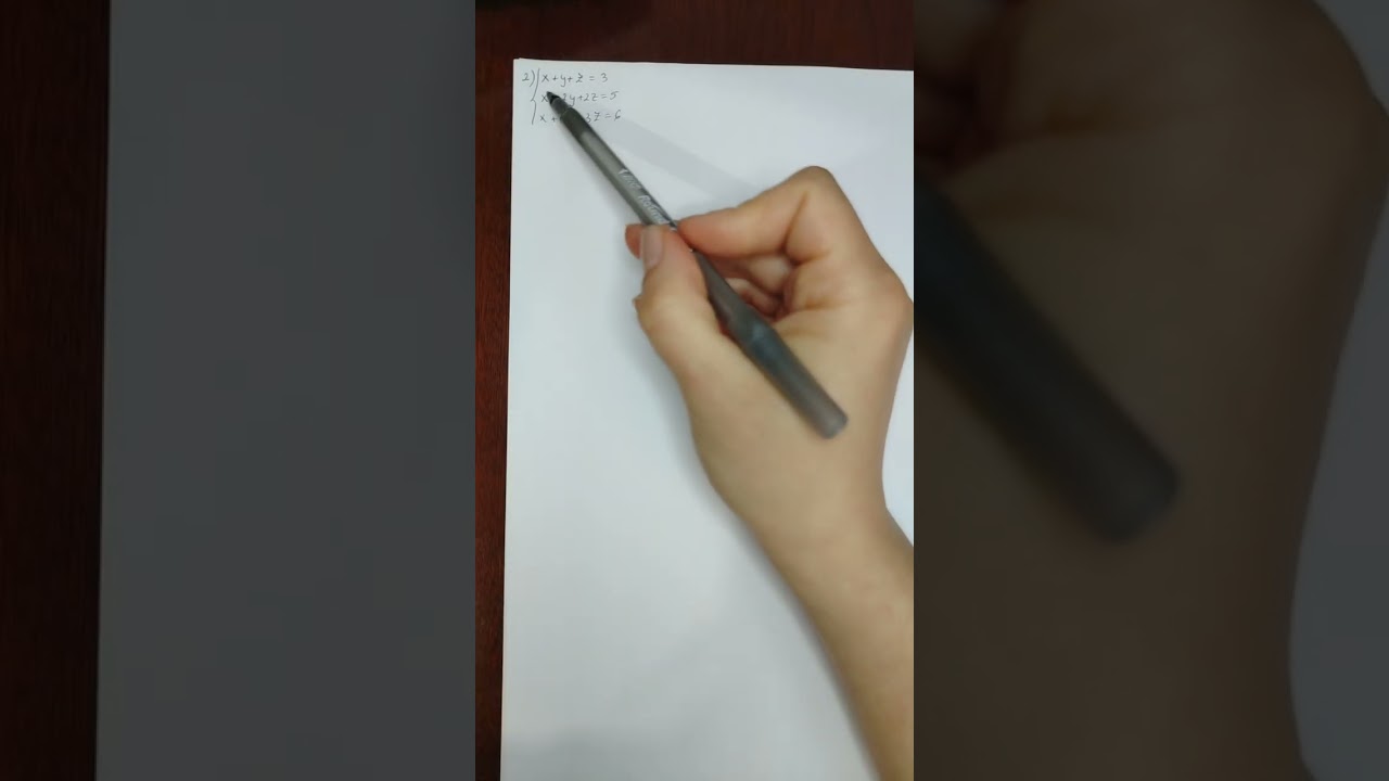 Recapitulare Bacalaureat - sisteme de ecuații liniare-Lecția 12