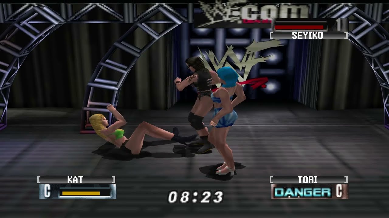 WWF No Mercy PLUS V2: Women's Career - Chapter 3 (Special Guest Referee) (The Kat Vs. Tori)