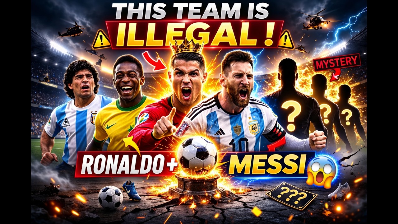Is This The Most ILLEGAL Starting 11 In Football History?! #football