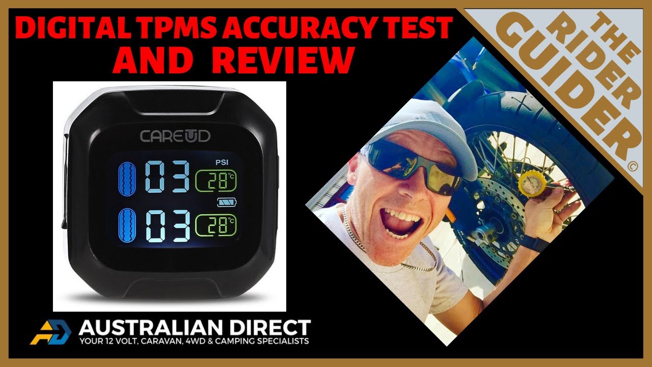 MOTORBIKE TPMS DIGITAL TYRE PRESSURE MONITORING SYSTEM REVIEW