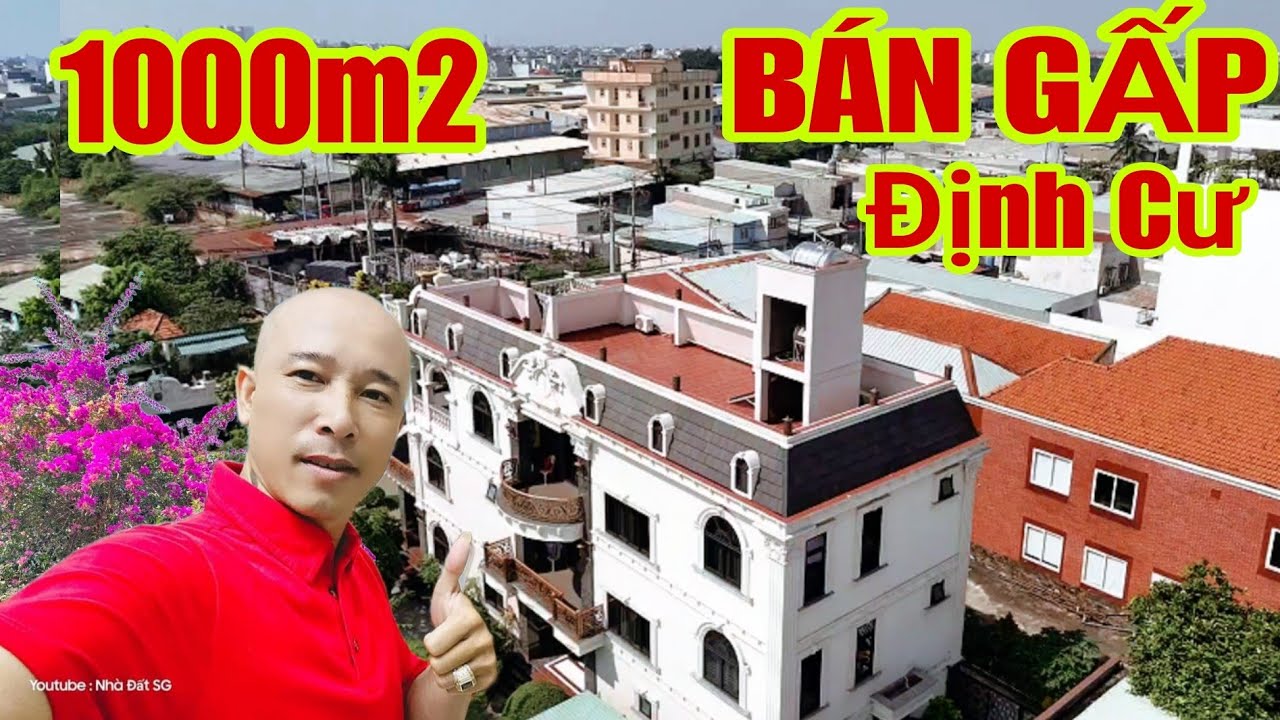 🛑ĐỊNH CƯ NƯỚC NGOÀI GIẢM SỐC 4 TỶ BIỆT THỰ TÂN CỔ ĐIỂN  HÓC MÔN 1000m2  | @NhadatdepSG