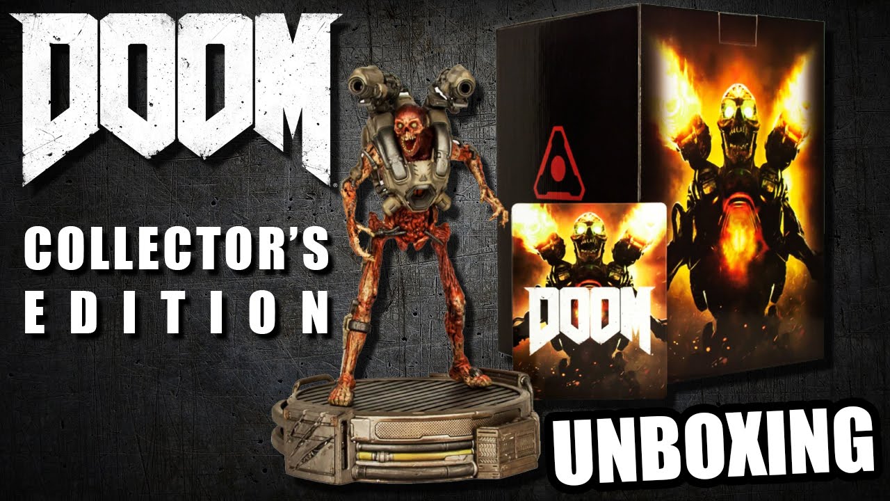 UNBOXING | DOOM Collector's Edition PS4