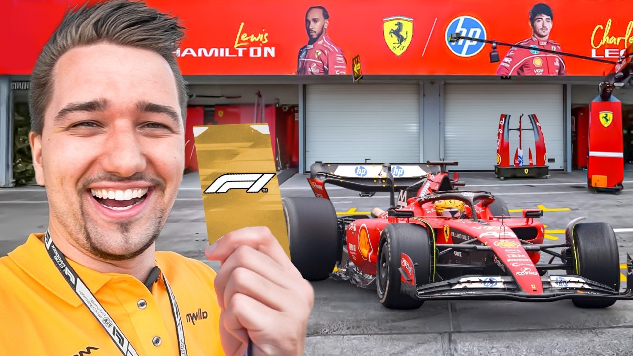 Speciální Lístek Do Paddocku Formule 1 a Fotka s Lewis Hamilton? 😱