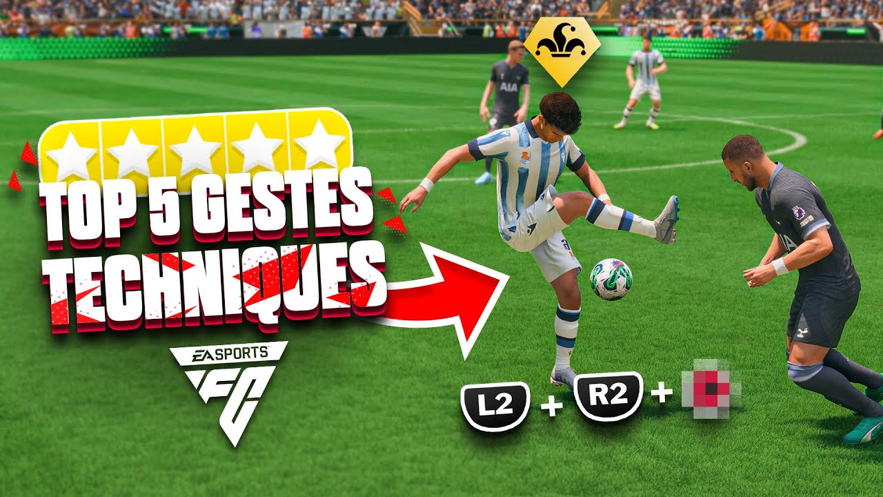 TUTO FC 24 - TOP 5 GESTES TECHNIQUES EFFICACES ✅