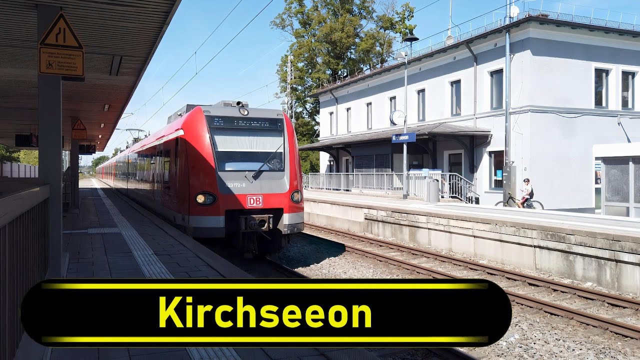 S-Bahn Station Kirchseeon - Munich 🇩🇪 - Walkthrough 🚶