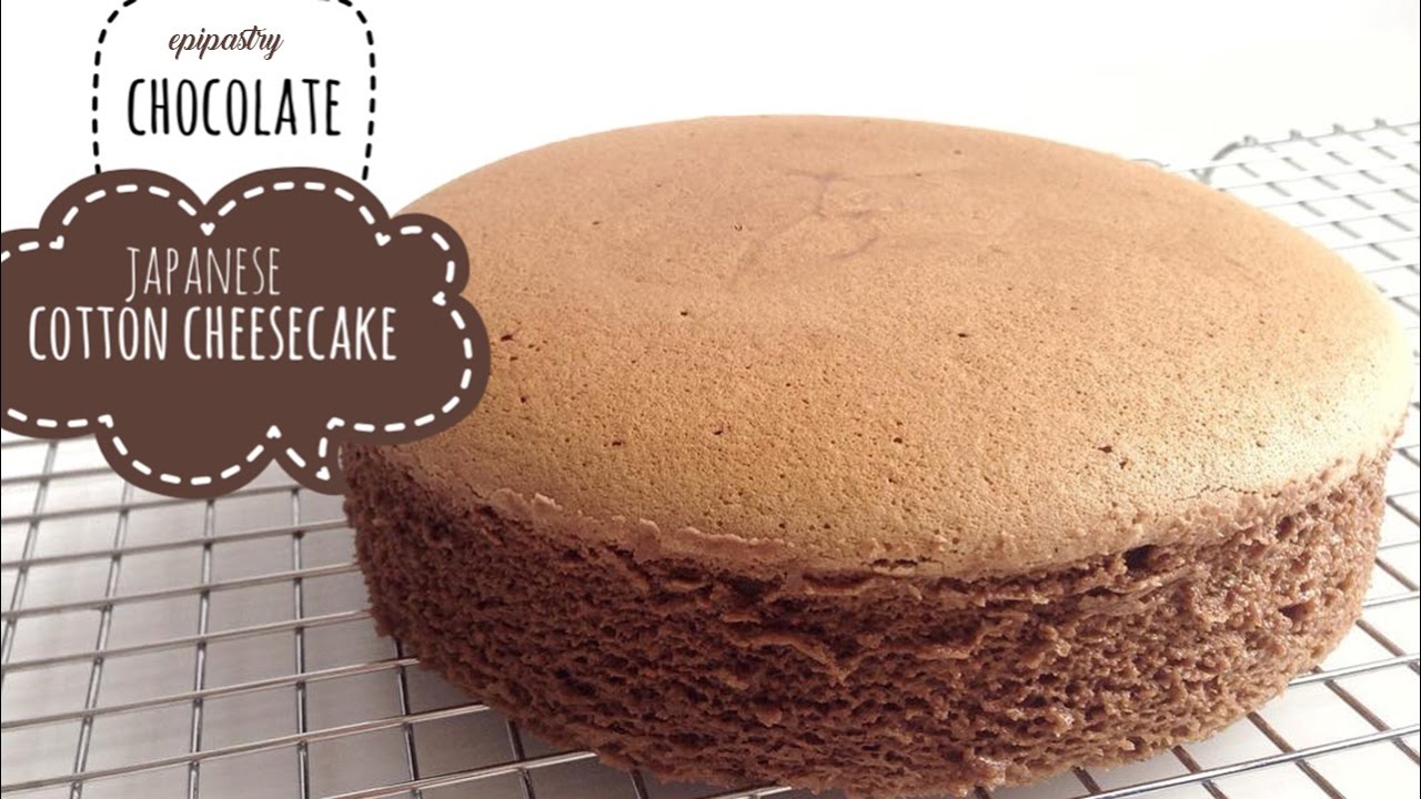Chocolate Japanese Cotton Cheesecake [Gluten Free]