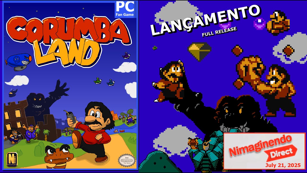 The full release fan game - Corumba Land (PC) | Nimaginendo Direct 2025