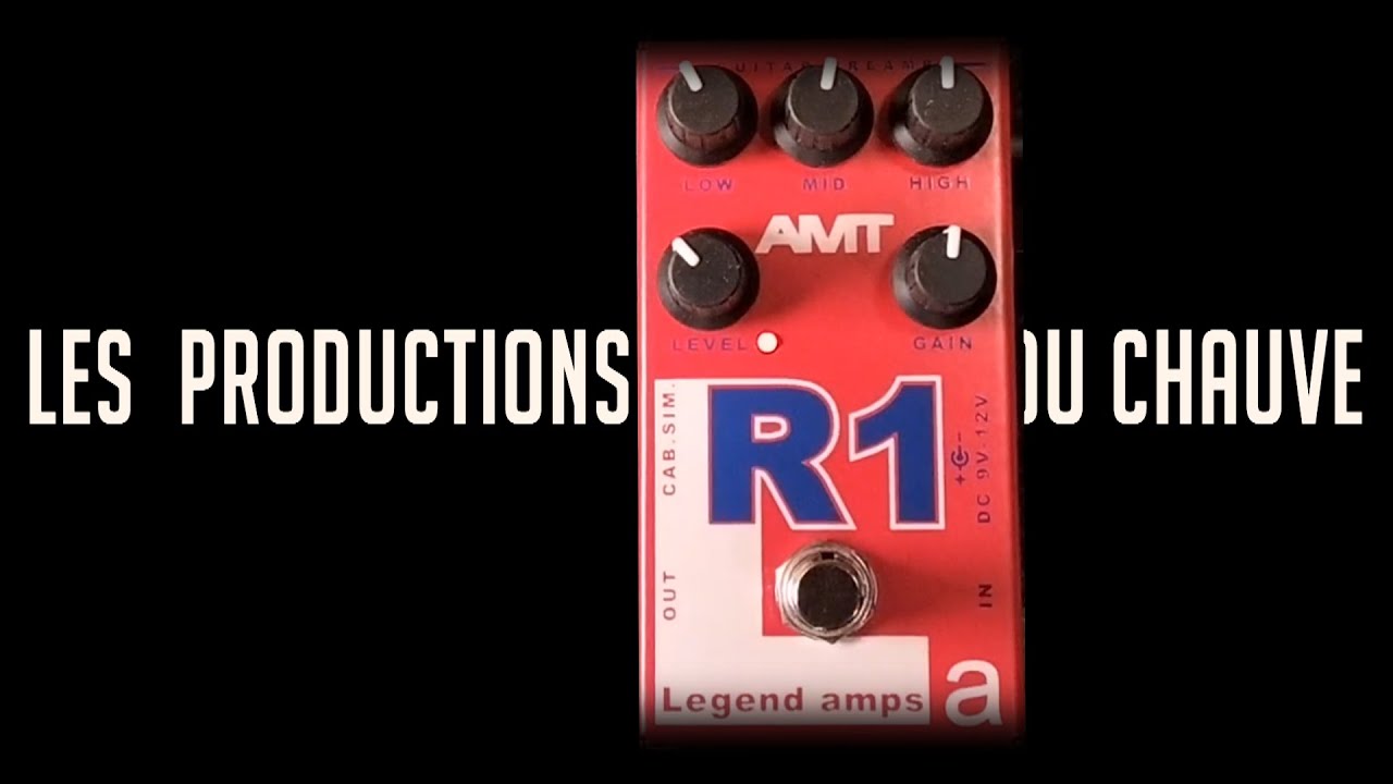 AMT R1 AMP LEGENDS - RANDALL IN A BOX  -   AWESOME    [sound check ]   Power chords & Heavy tone !