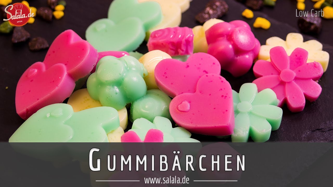 Gummibärchen ohne Zucker Joghurt Gums Low Carb