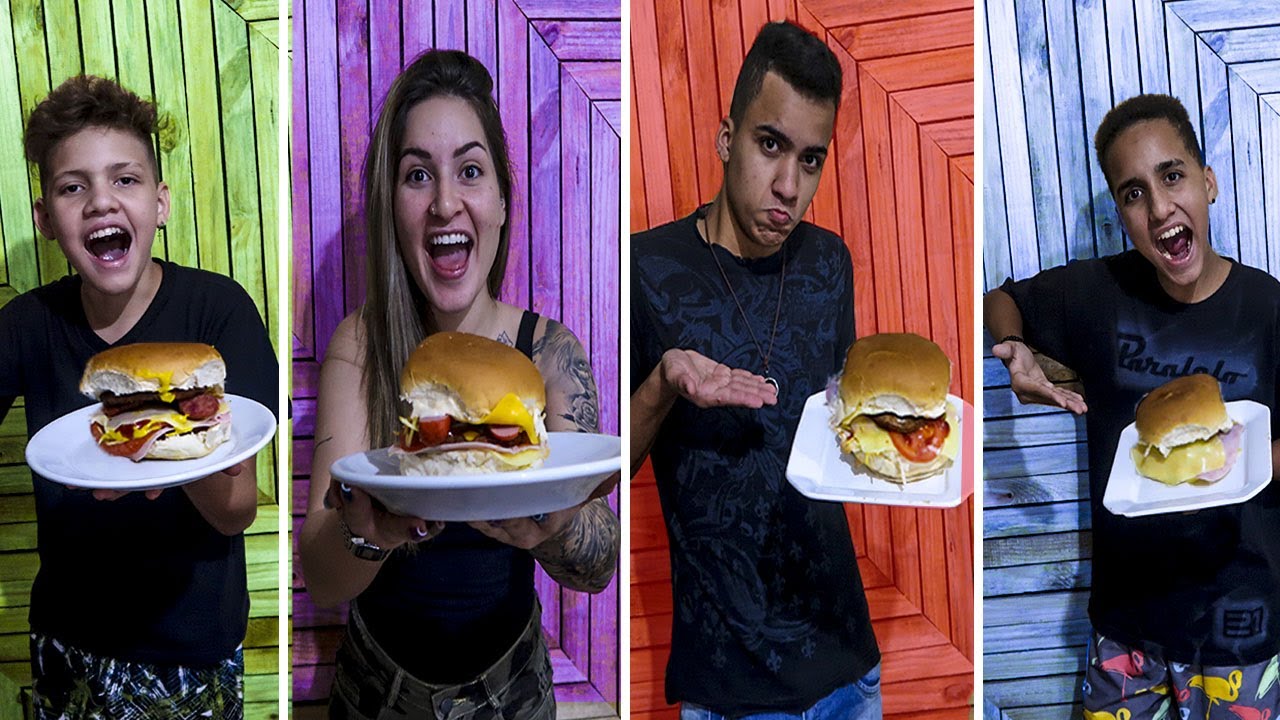 QUEM FAZ O MELHOR LANCHE EM 1 MINUTO!!