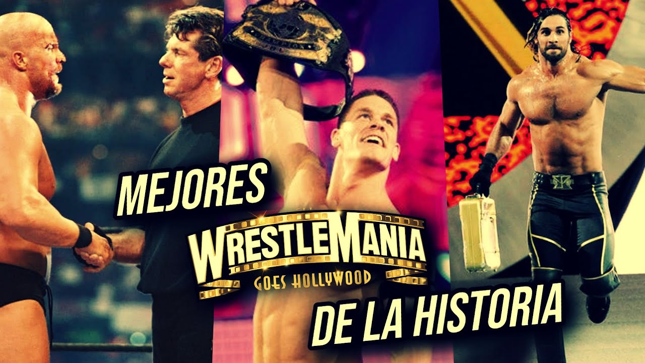 LOS 5 MEJORES WRESTLEMANIA EN LA HISTORIA DE WWE 🎉