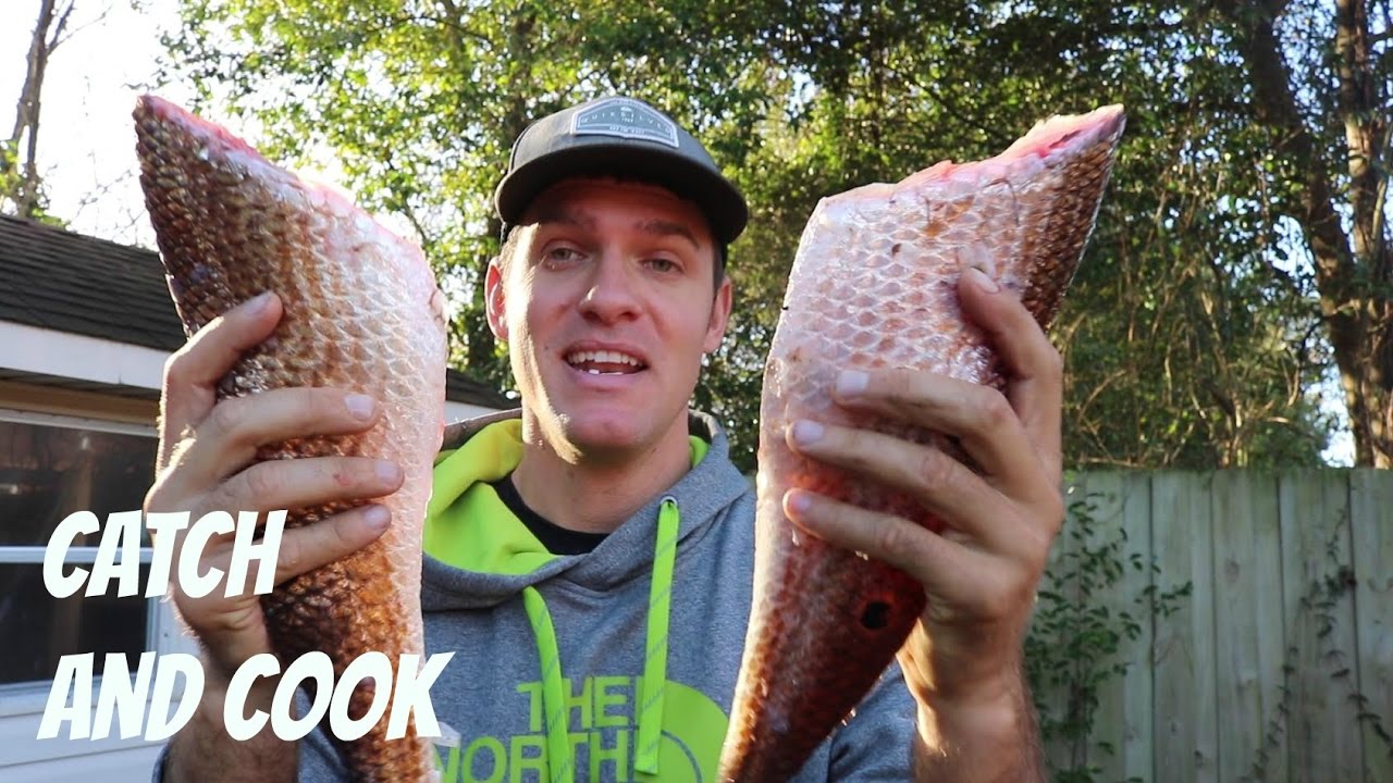Catch and Cook Ep:7 Redfish on the Half Shell
