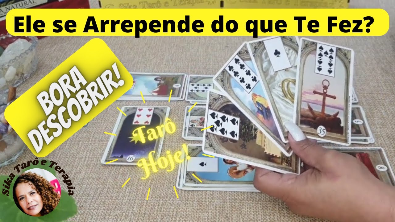 Ele se arrepende do que te fez Tarot? O que a Cartomancia te revela!