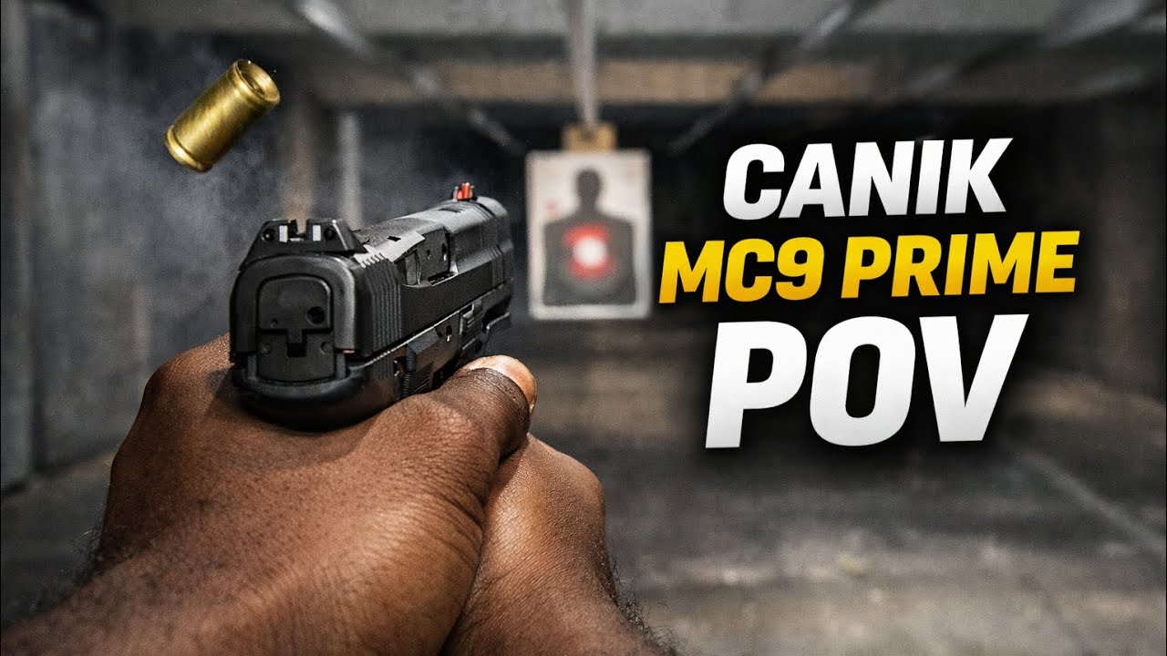 POV Range Time With My EDC | Canik MC9 Prime