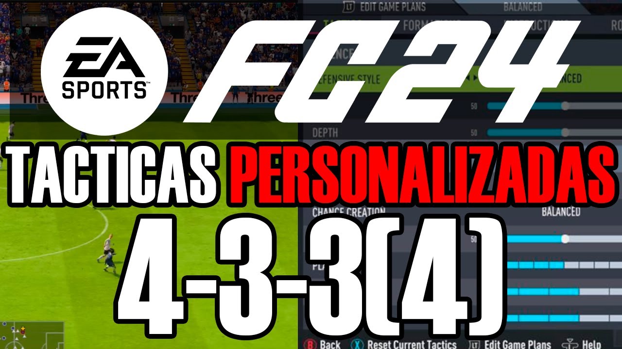 LAS TACTICAS QUE TE DARAN RANGO 1 EN FUT CHAMPIONS!! EA FC 4-3-3(4)