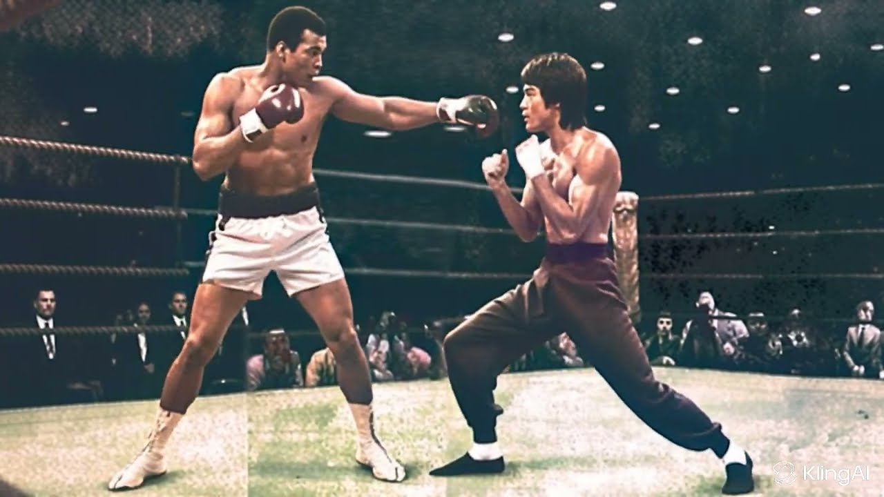Bruce Lee Fighting Muhammad Ali Reflex Testing 💥💥