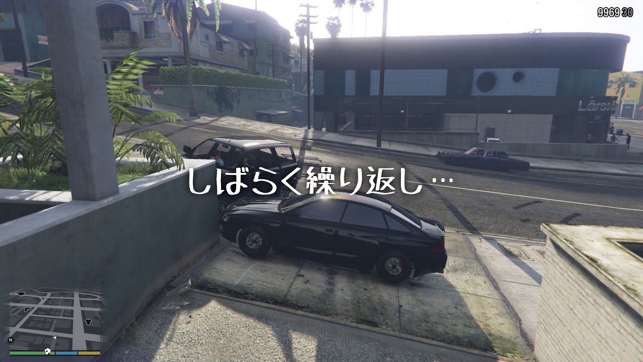 ■GTA5■商売女を乗せた車を追跡・妨害・ひきずりだしたりしてみた