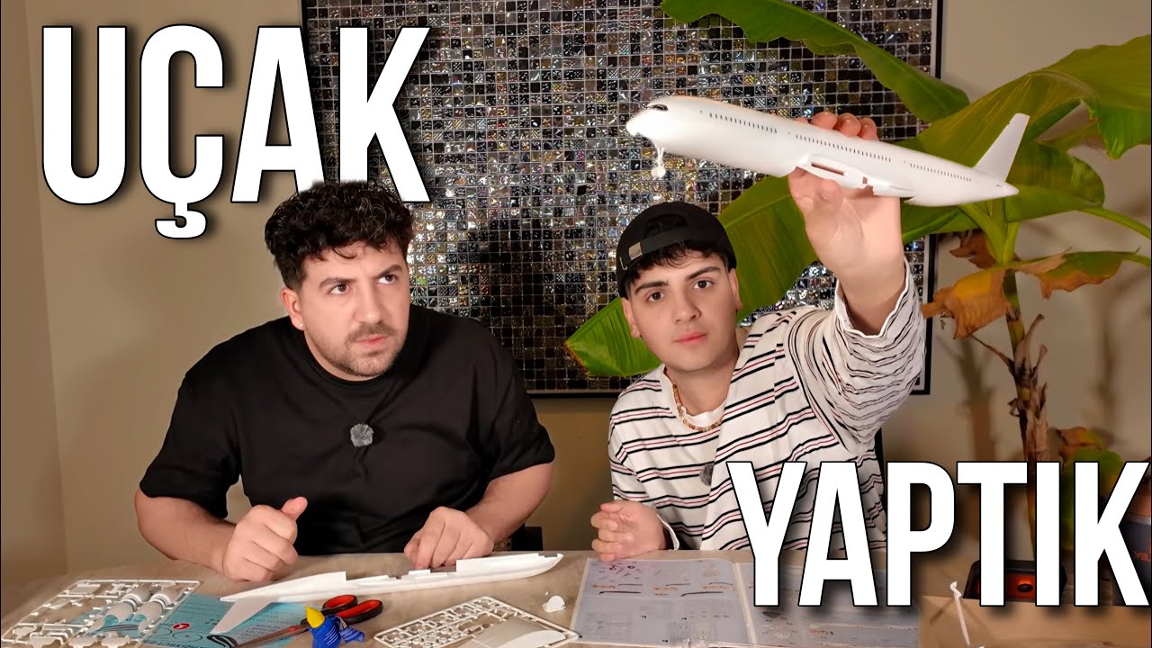 MELİHLE AMATÖR UÇAK YAPTIK ! PART 1  (ERKEK NEŞESİ) | @Benmelihy 