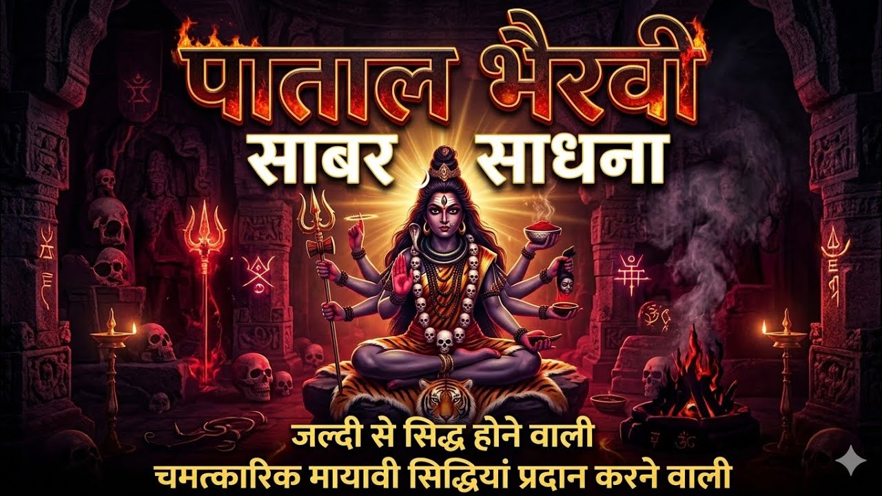 पाताल भैरवी साबर साधना .