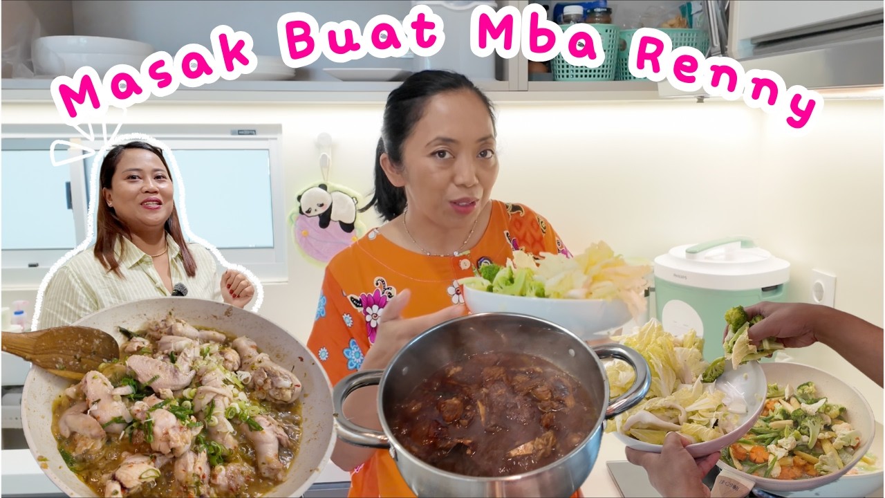 MARI KITA MASAK UNTUK MENYAMBUT  MBAK @rennywongndeso518 