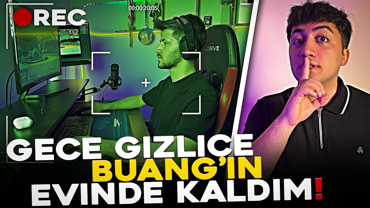 GECE GİZLİCE BUANG'IN EVİNE GİRDİM!