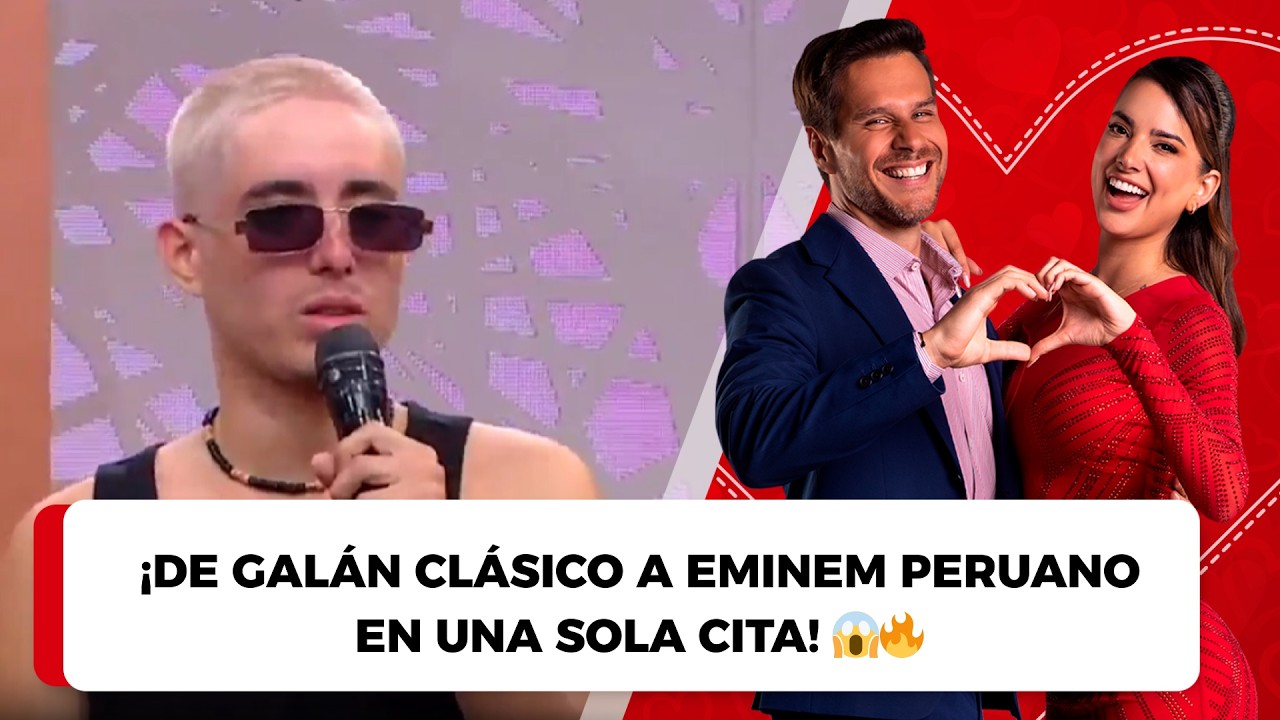 ¡De galán clásico a Eminem peruano en una sola cita! 😱🔥