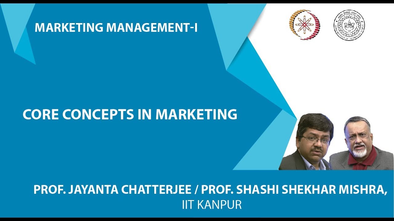 Core Concepts in Marketing