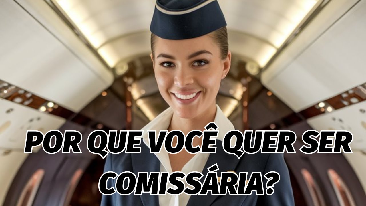 Por que VOCÊ quer SER Comissário de Voo? 6 RESPOSTAS PRÁTICAS!