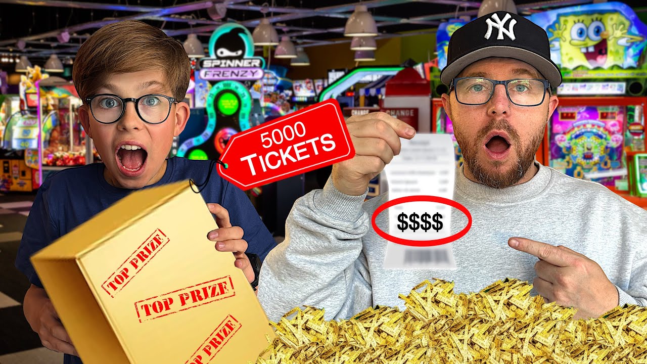 We SPENT £££ at the arcade to WIN The TOP PRIZE - Was it worth it?