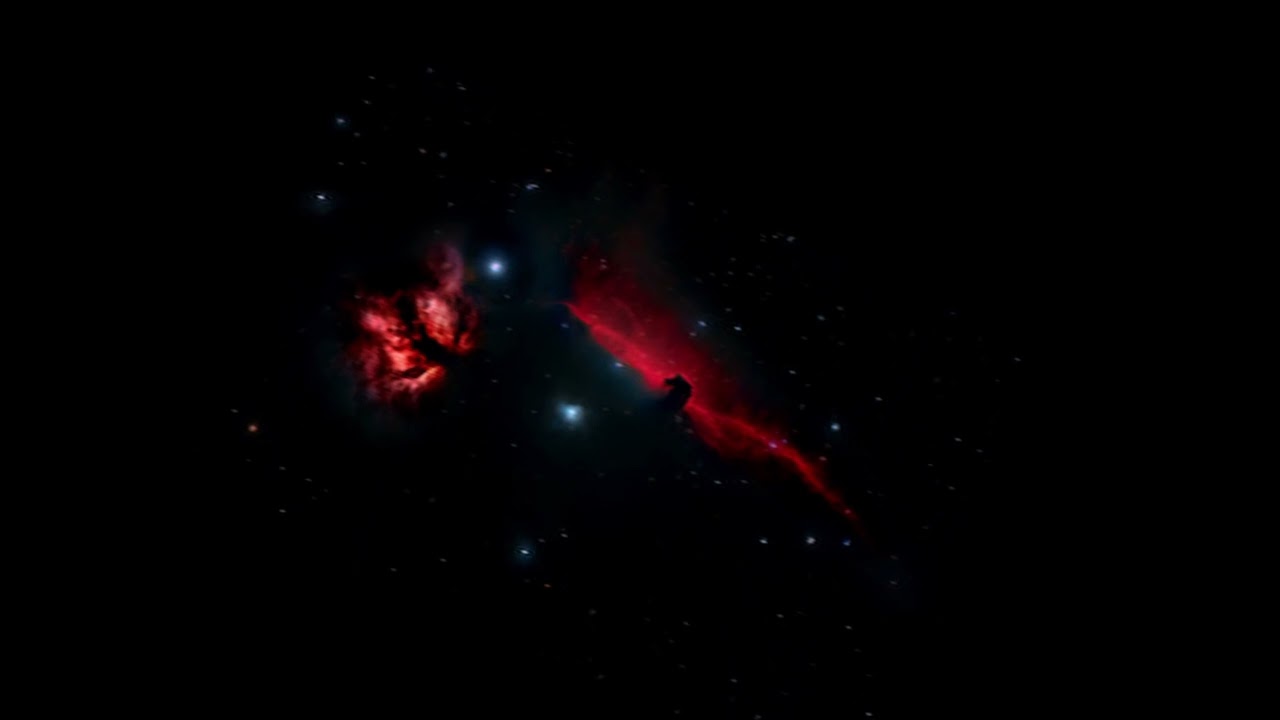 Orion's Belt zoom with Horsehead and Flame Nebula