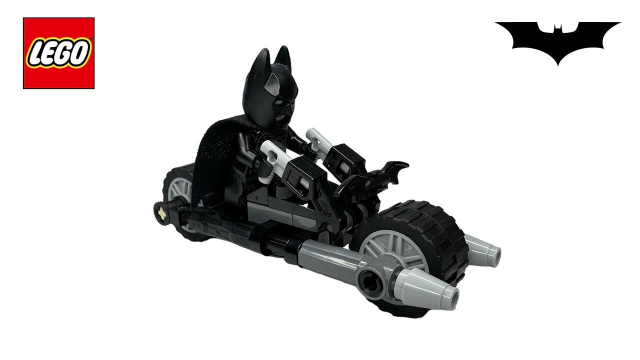LEGO&reg; Batman&trade; Magazine Nr. 25 &ndash; Batcycle&trade; Batpod Mini &ndash; Speed Build Review 4K