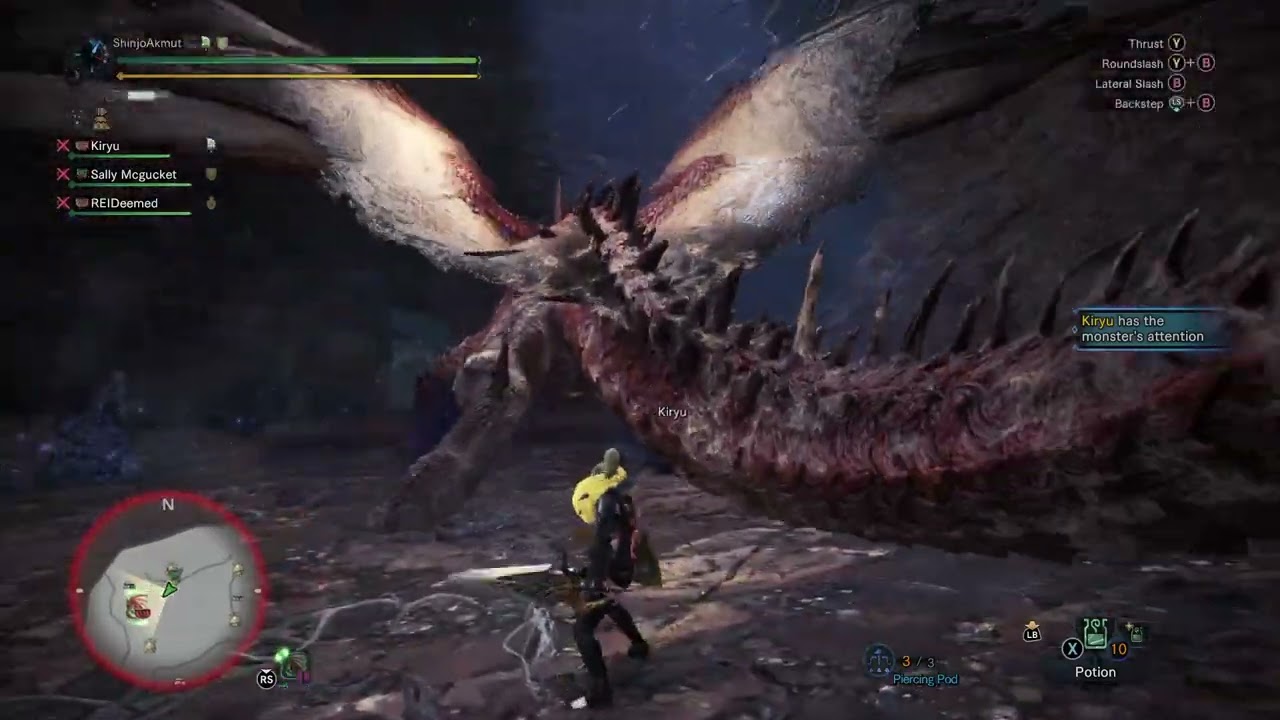 Monster hunter world IB. SNS healing build / Safi'jiva
