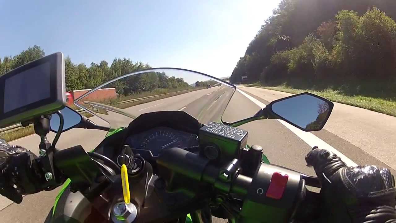 Kawasaki Ninja 300R model 2013 - acceleration 0-vmax