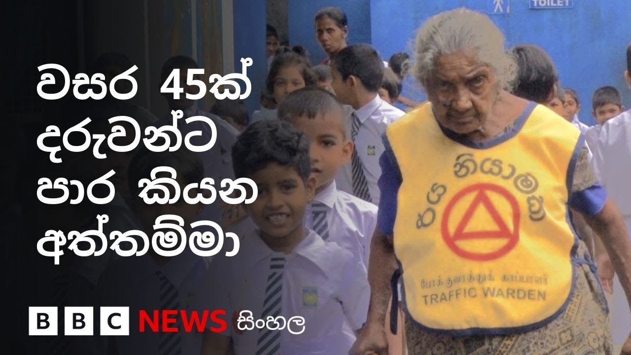 5 ශ්‍රේණිය සිංහල පෙළ පොතට නම ගිය 'පාර කියන අත්තම්මා' | BBC News සිංහල