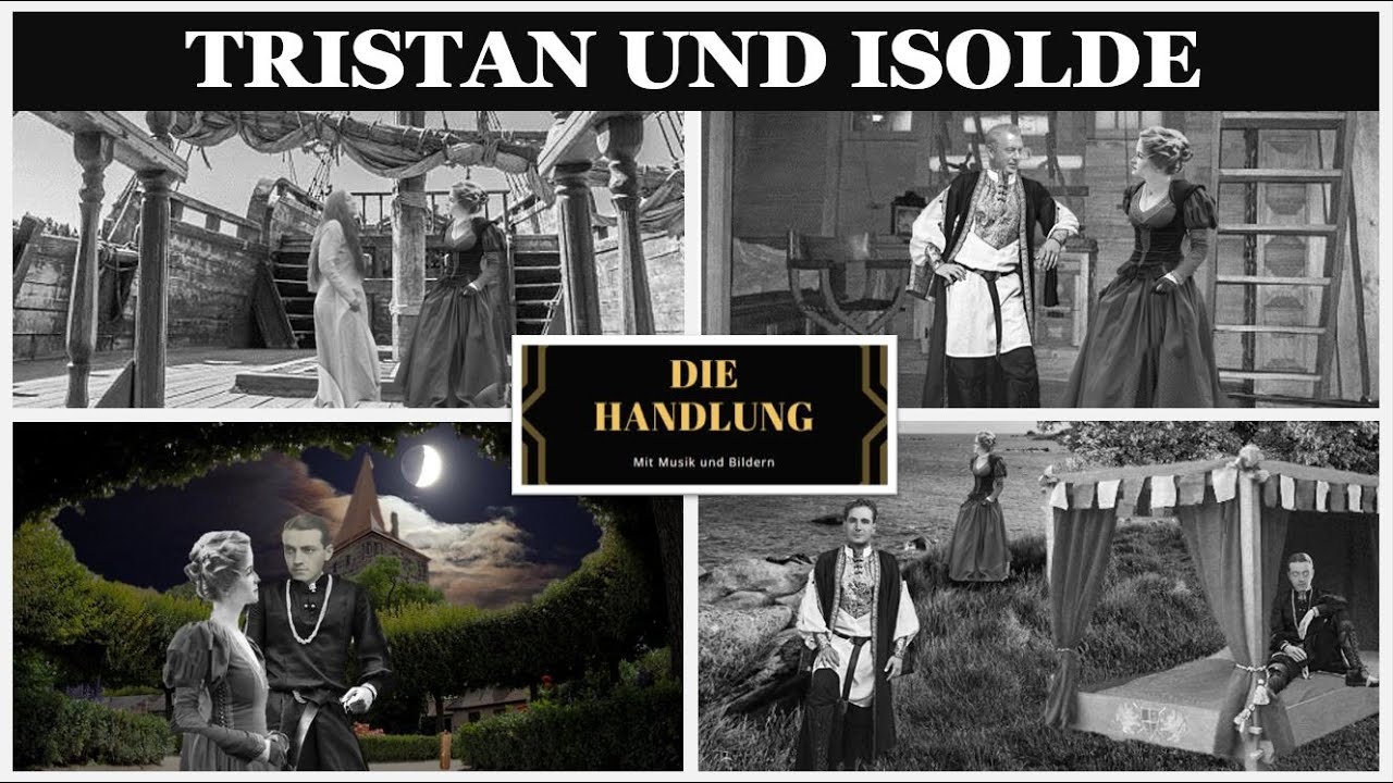 Die Handlung von TRISTAN UND ISOLDE von Richard Wagner -  (Zusammfassung / Inhalt )