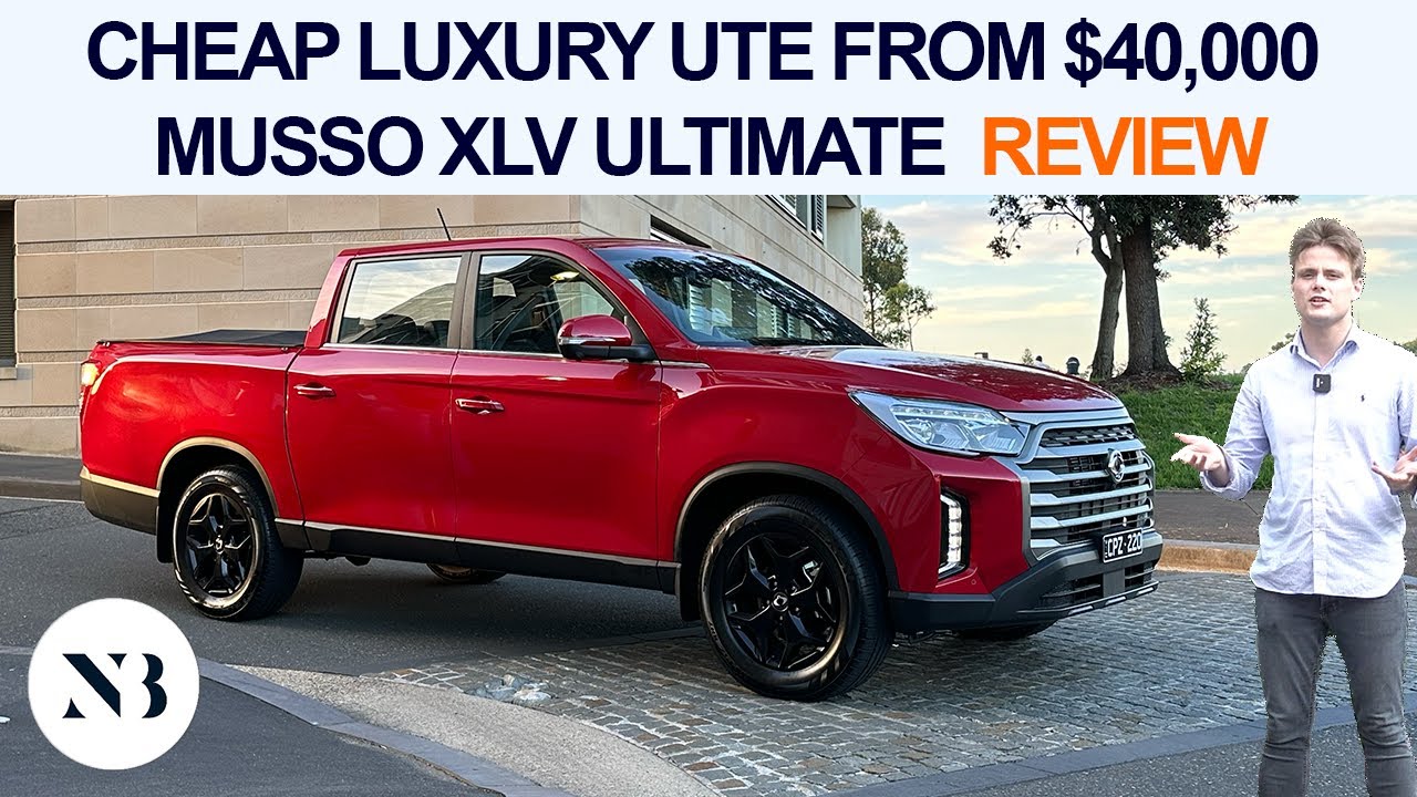 Самый дешёвый минивэн 2024 года в Австралии — обновлённый обзор SsangYong Musso XLV Ultimate