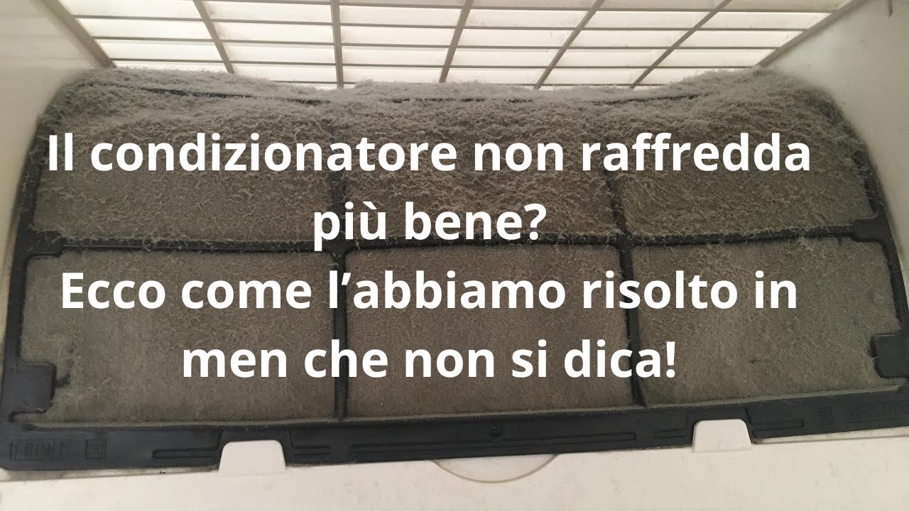 Il condizionatore non raffredda pi&ugrave; bene? Ecco come l'abbiamo risolto! Caso 3