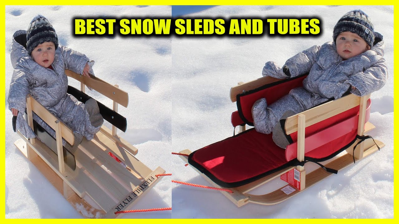 Top 5 BEST SNOW SLEDS AND TUBES 2023