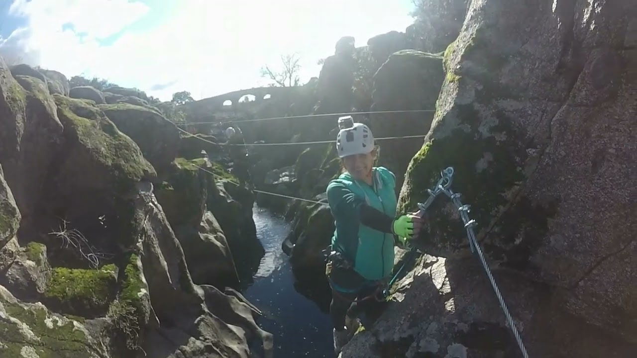 Vía ferrata Estrechos de Pusa