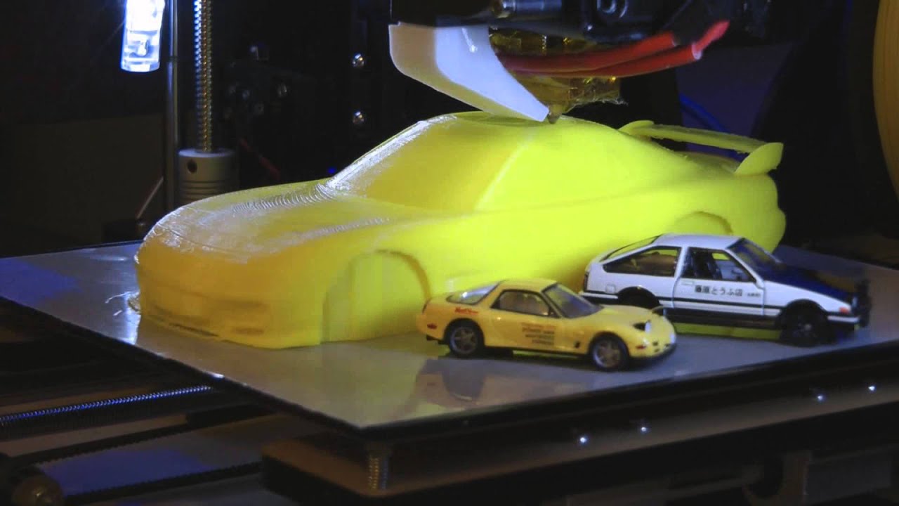 RX7 3d printed for Wltoys K969