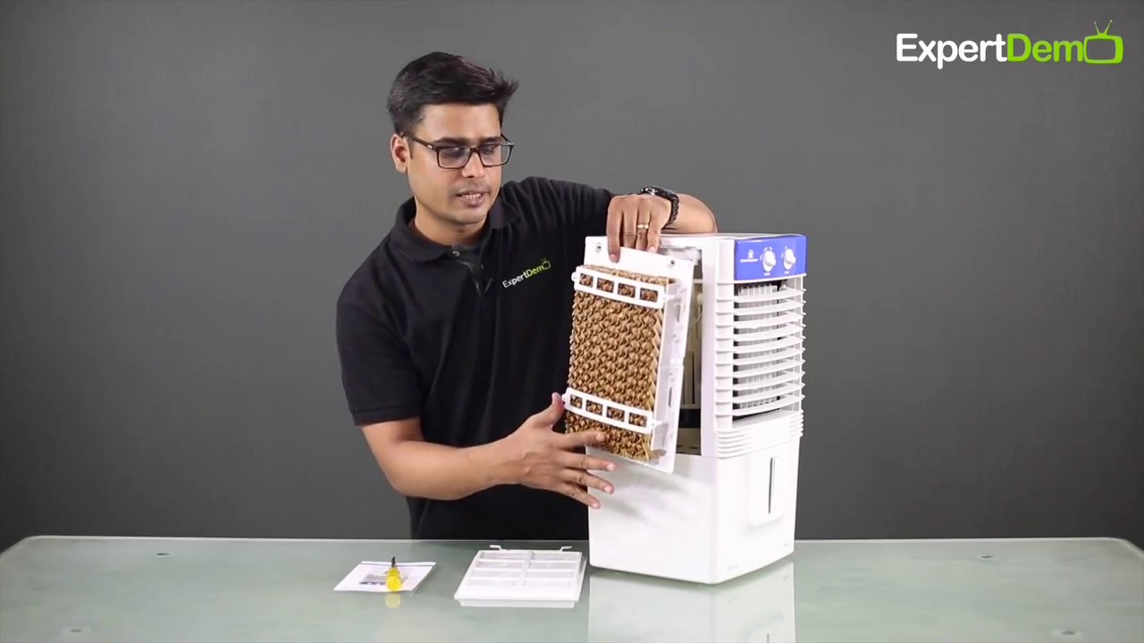 Kelvinator Personal Cooler with HoneyComb Pads detailed demonstration in Hindi