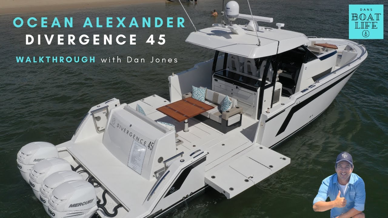 Ocean Alexander Divergence 45 - WALKTHROUGH with Dan Jones