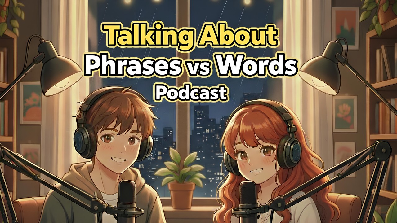 How to Stop Memorizing Words & Speak REAL English | Phrases vs Words Podcast | SEC Episode 6