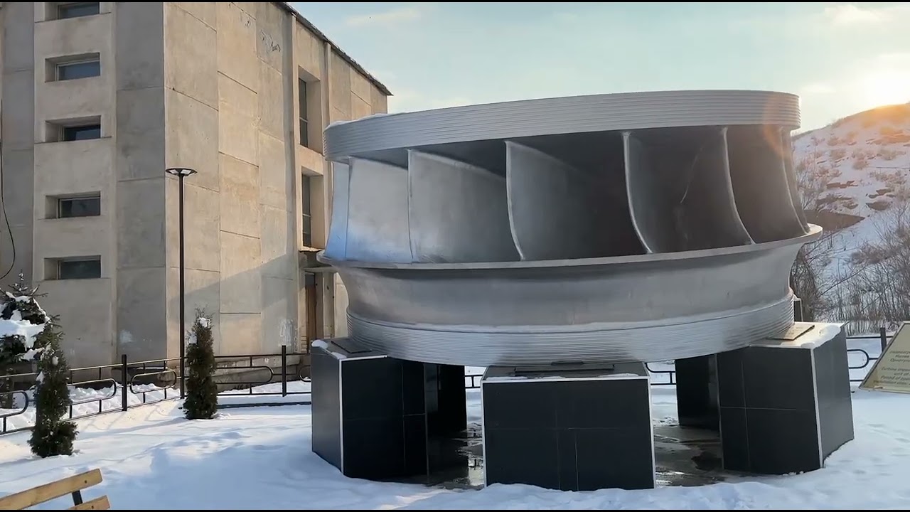 #старая турбина ГЭС#Каракөл #ТоктогулГЭСтурбина#18.01.26