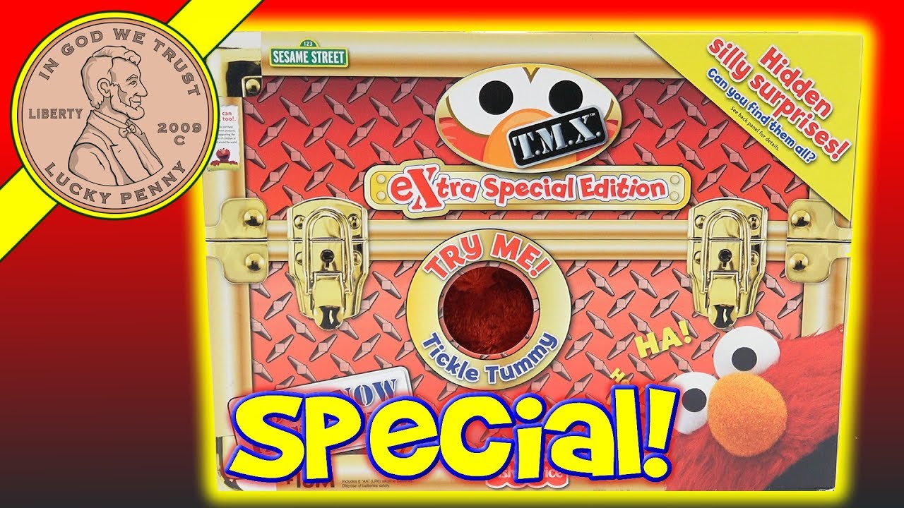 2007 Extra Special Edition TMX Tickle Me Elmo - 6 Special Elmo Tickle Tricks!