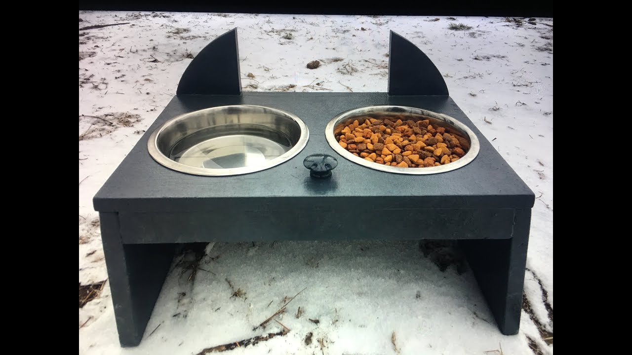 Raised Dog Bowl Feeder