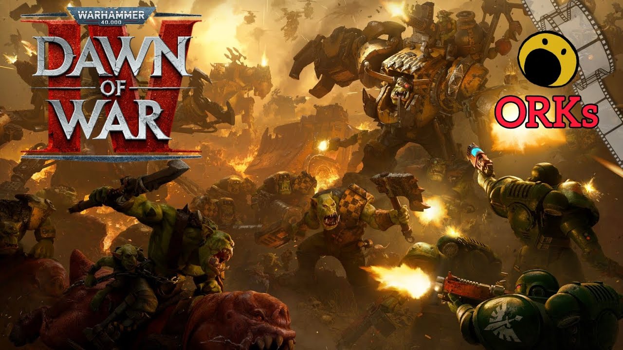 Orks in Warhammer 40,000: Dawn of War IV – Pure Steam Trailers 👀